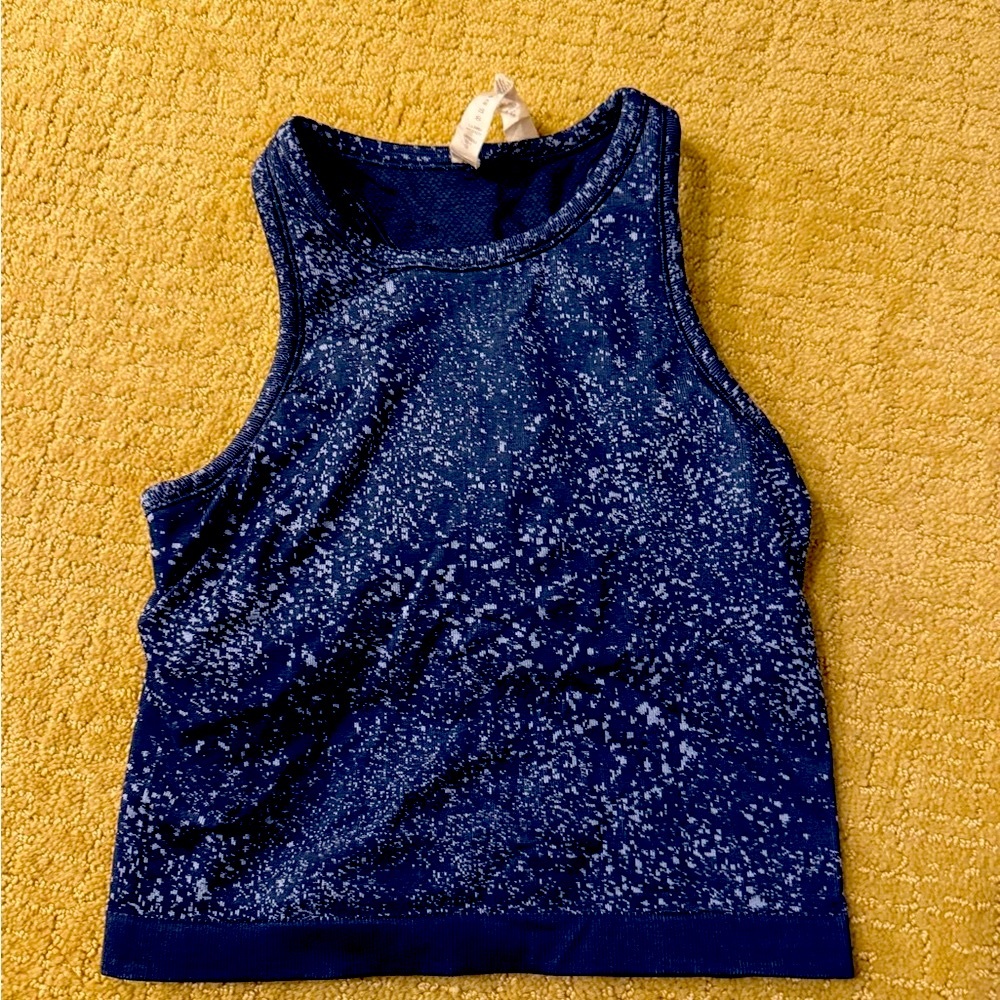 Lululemon Athletica Ebb to Street Cropped Racerback Tank